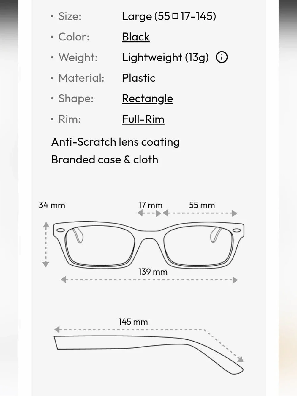 Ray-Ban very good